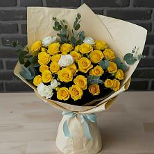 Букет цветов из:  Розы в Алексеевском