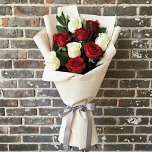 Букет цветов из:  Розы в Алексеевском