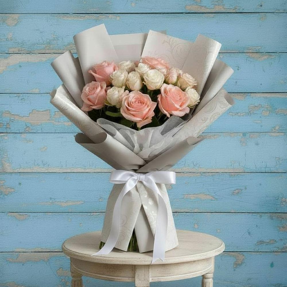 Букет цветов из: Розы в Алексеевском