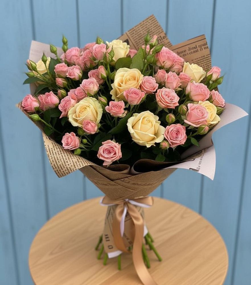 Букет цветов из: Розы в Алексеевском