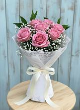 Букет цветов из:  Розы в Алексеевском