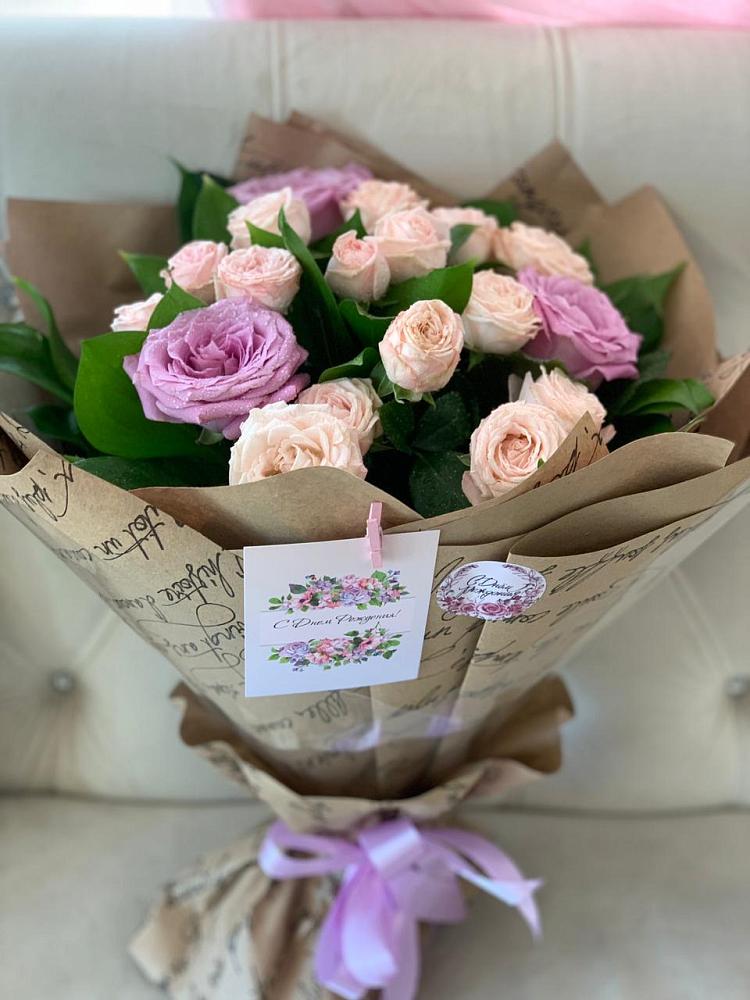 Букет цветов из: Розы в Алексеевском