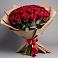 Букет 25 Красных роз Лотус в Алексеевском