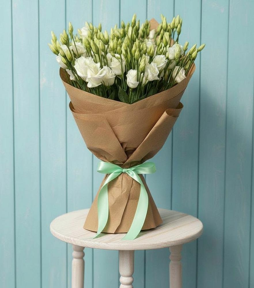 Букет цветов из: Лизиантусы в Алексеевском