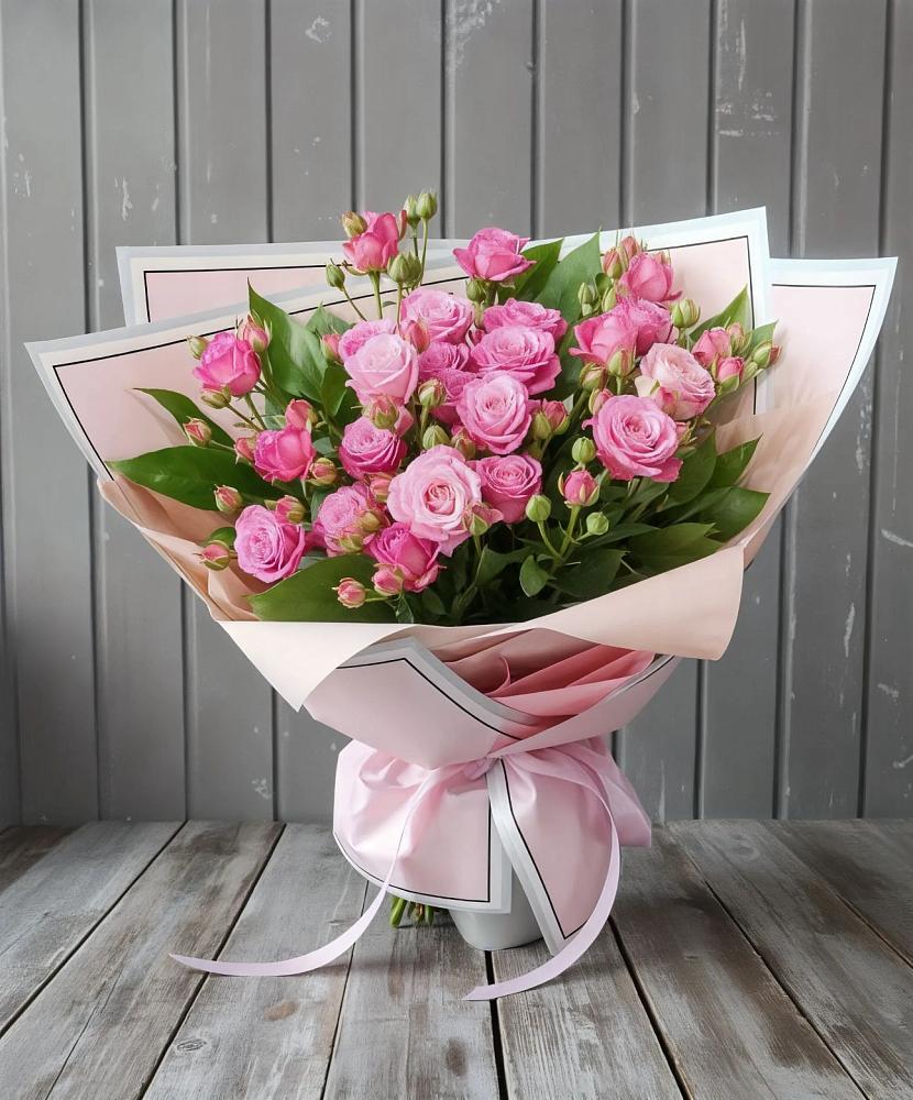 Букет Розовый кустик в Алексеевском