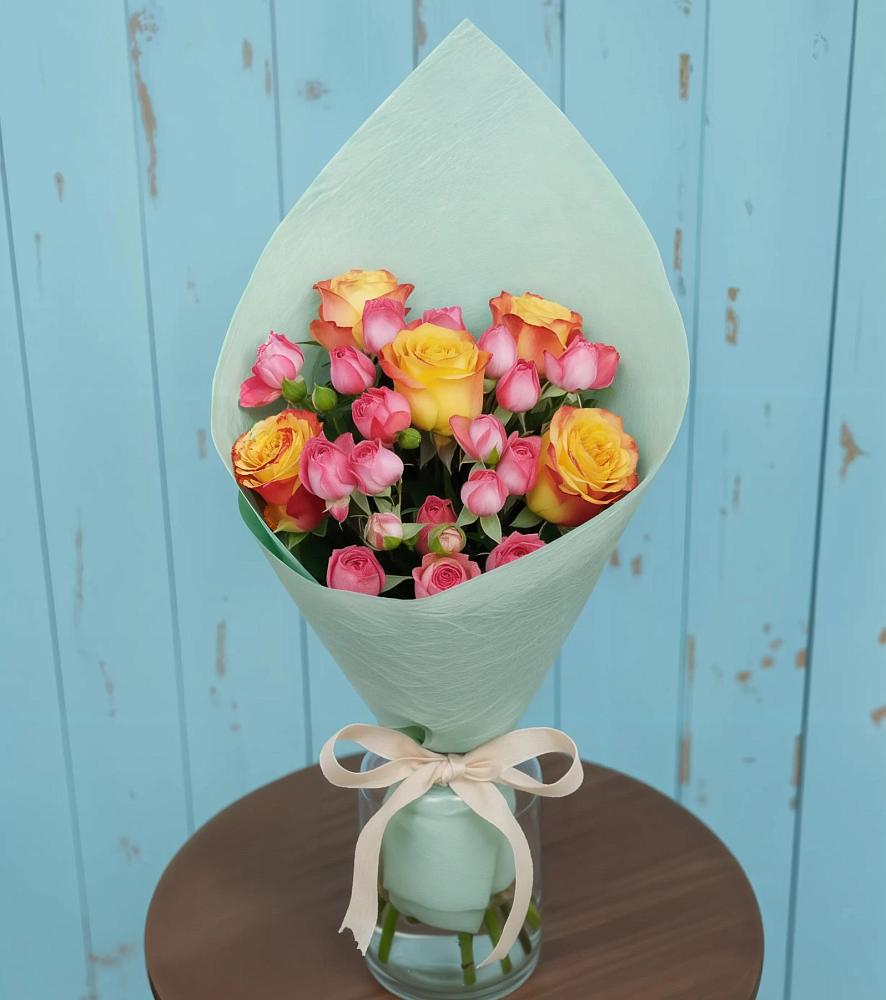 Букет цветов из: Розы в Алексеевском