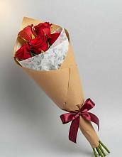 Букет цветов из:  Розы в Алексеевском