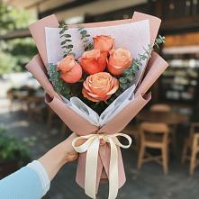 Букет цветов из:  Розы в Алексеевском