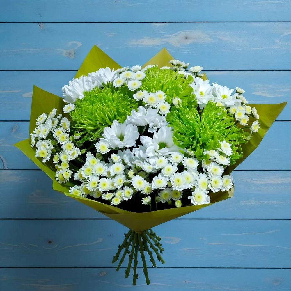 Букет цветов из: Хризантемы в Алексеевском