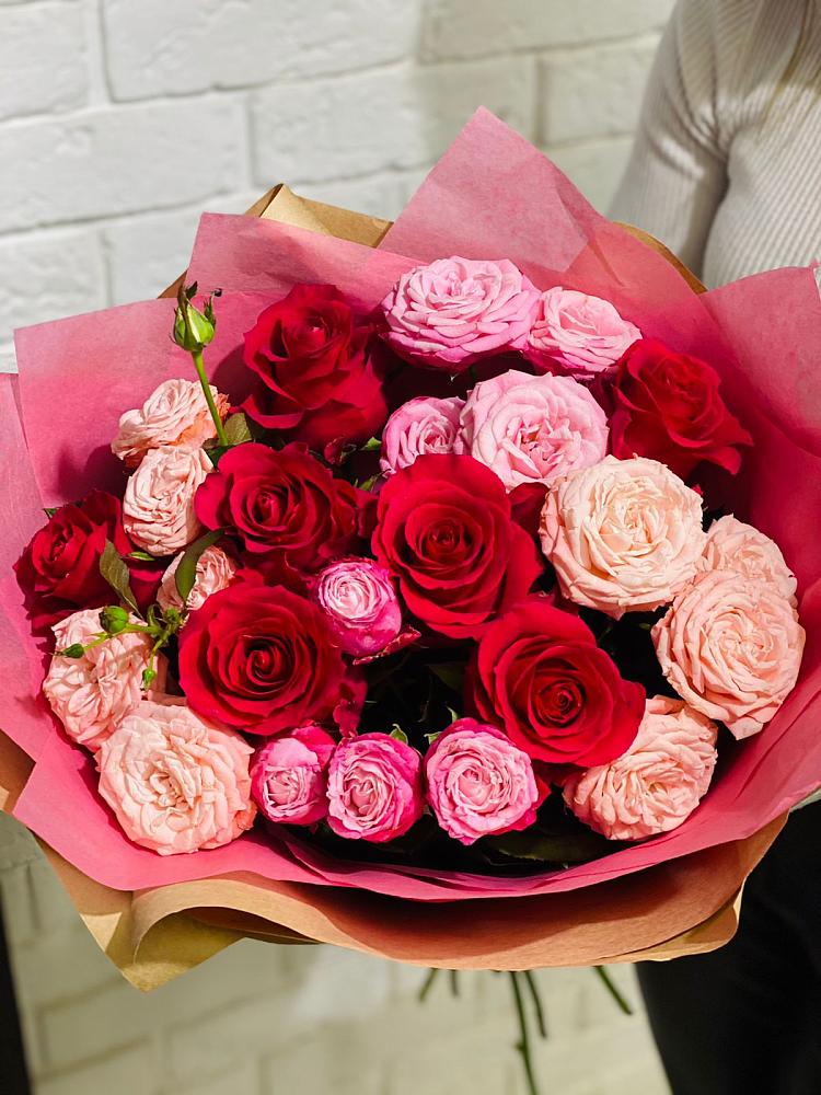 Букет цветов из: Розы в Алексеевском