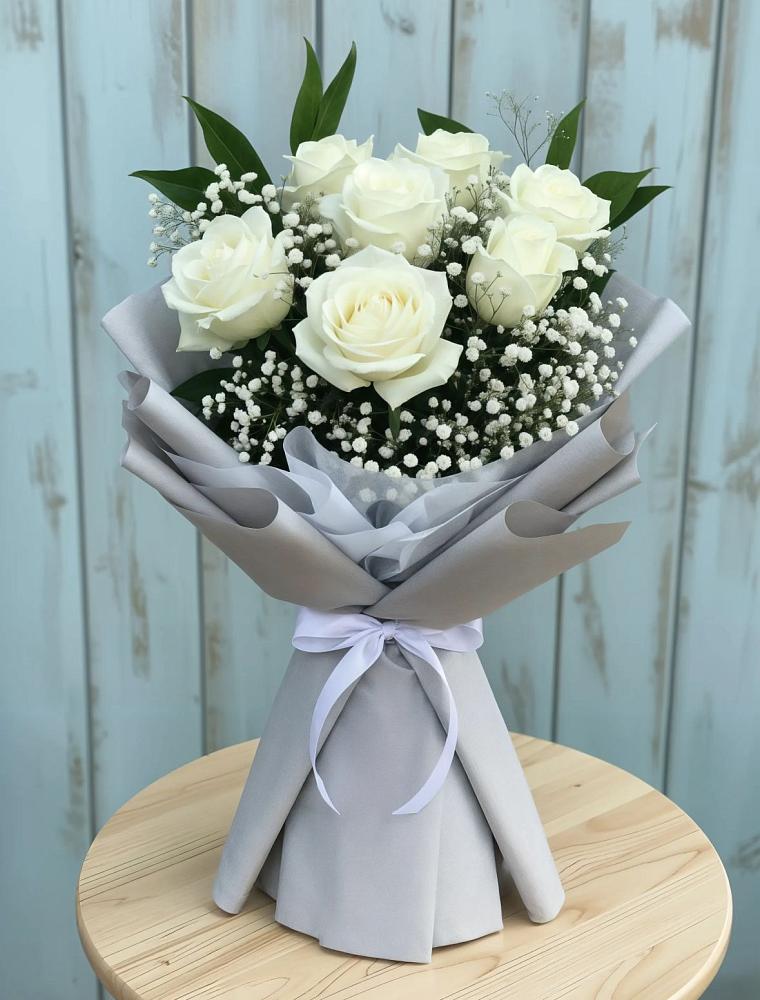 Букет цветов из: Розы в Алексеевском