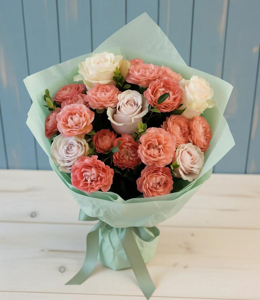 Букет цветов из: Розы в Алексеевском