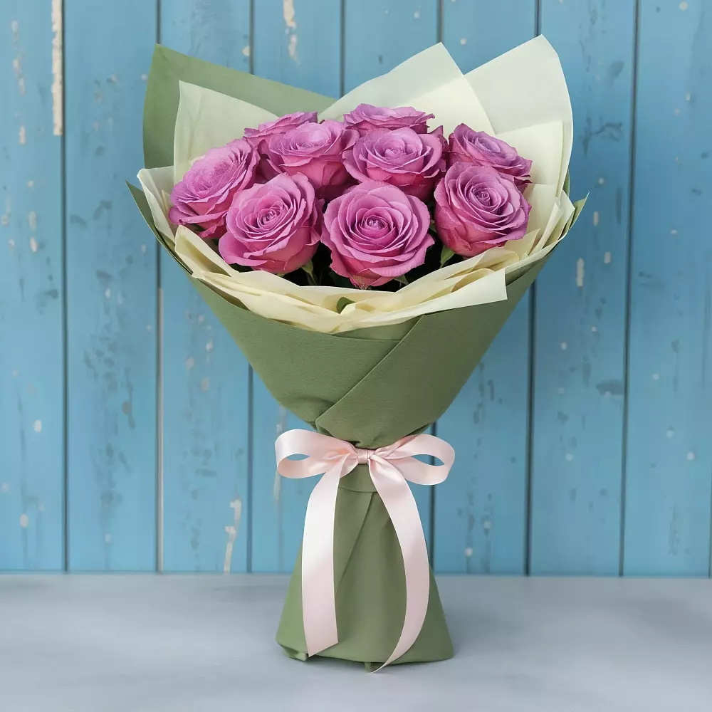 Букет Розы Фёрст Леди в Алексеевском