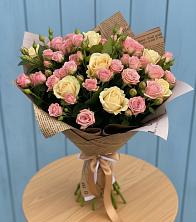 Букет цветов из:  Розы в Алексеевском