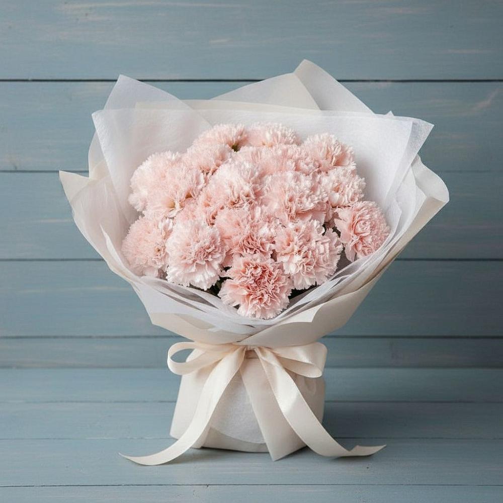 Букет цветов из: Гвоздики в Алексеевском