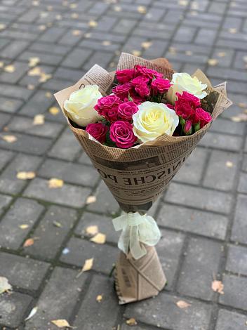 Букет цветов из: Розы в Алексеевском