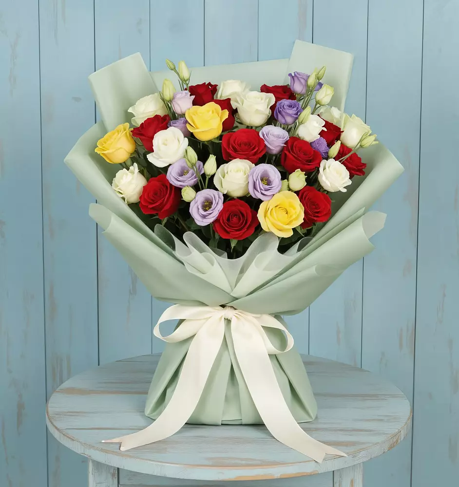 Букет цветов из: Розы в Алексеевском