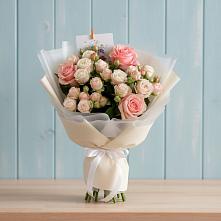 Букет цветов из:  Розы в Алексеевском
