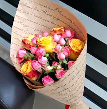 Букет цветов из:  Розы #REPLACE_PRED# Алексеевском