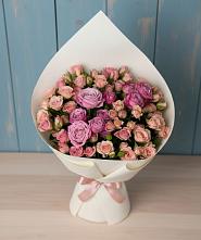 Букет цветов из:  Розы #REPLACE_PRED# Алексеевском