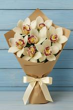 Букет цветов из:  Орхидеи и Розы в Алексеевском